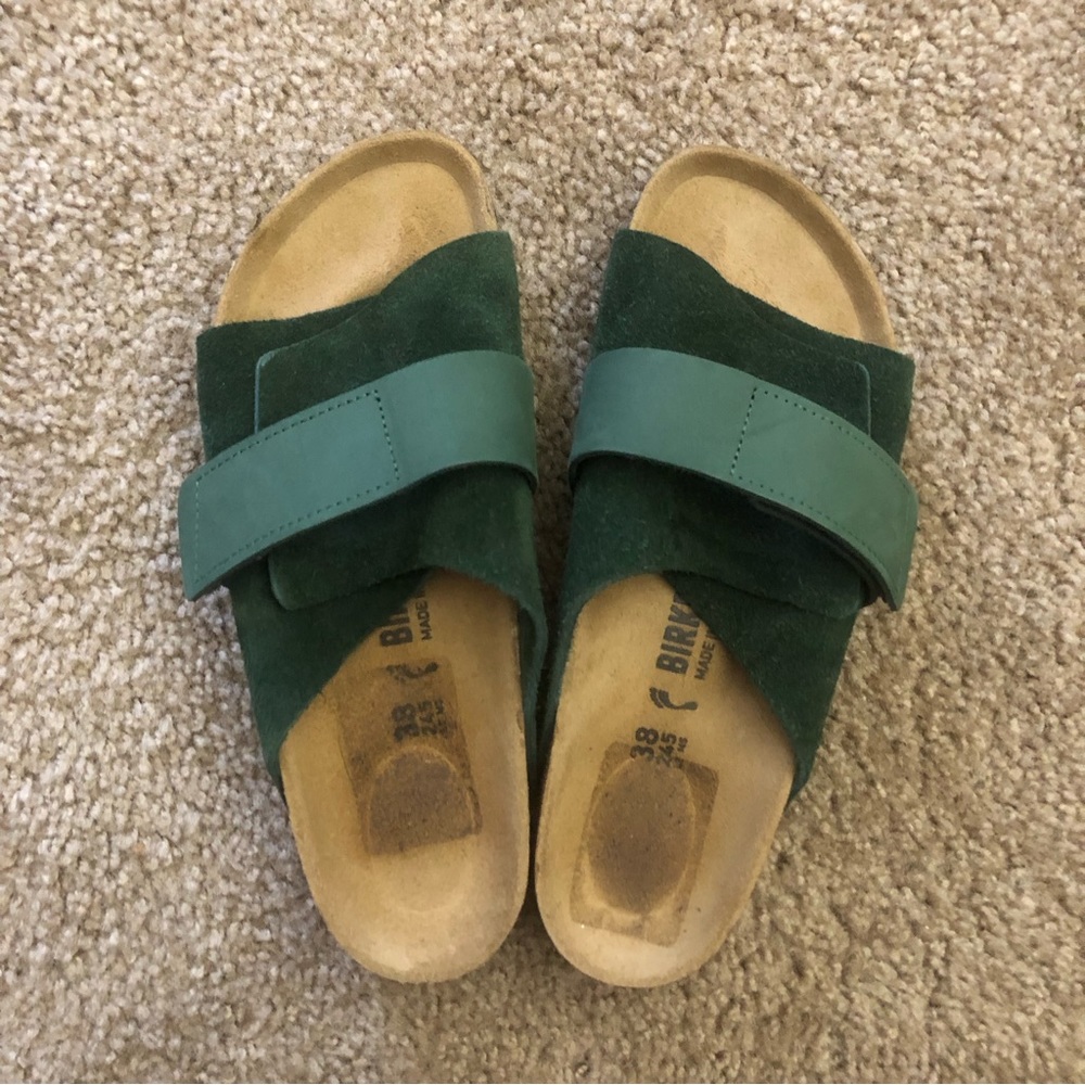 Birkenstock Kyoto Dark Green W 7 38